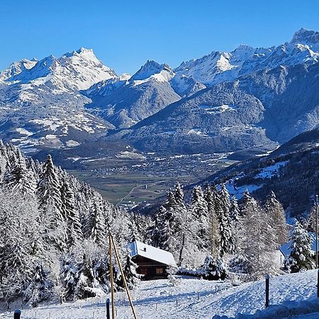 Sweet & Cosy Chalet In The Heart Of The Swiss Alps Troistorrents Luaran gambar